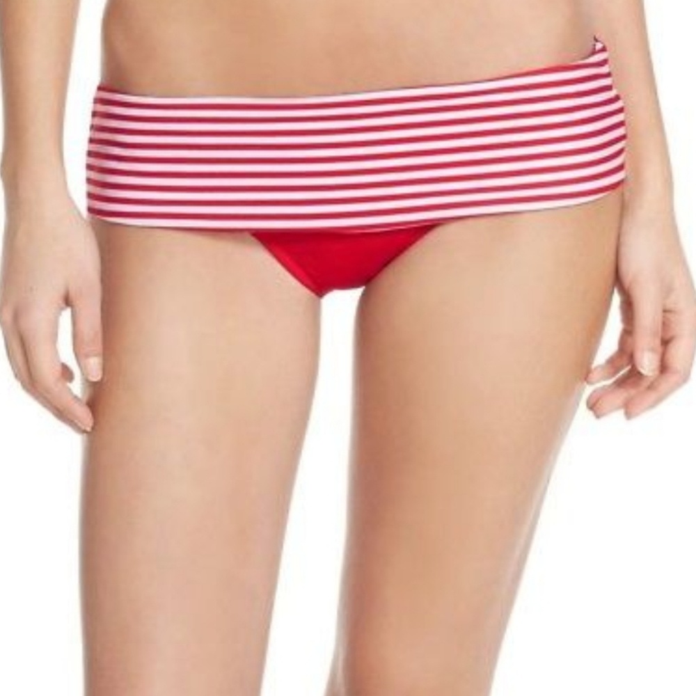 NWT Seafolly Riveria Stripe Swim Bikini Bottoms